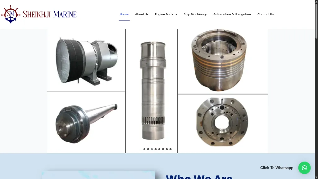 Sheikhji Marine Website